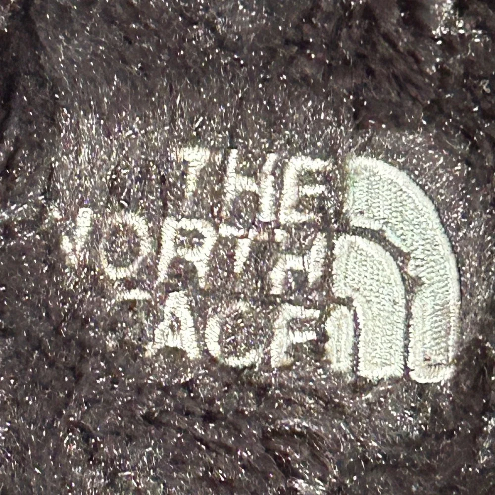 The North Face Girls Black‎ Mossbud Swirl Reversible Jacket Size M 10/12 Fleece